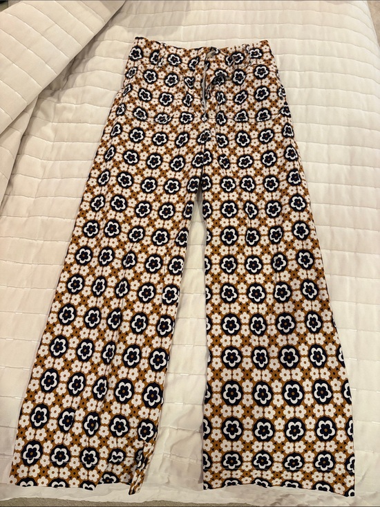 Anthropologie Pants - Maeve by Anthropologie Floral Straight-Leg Pants